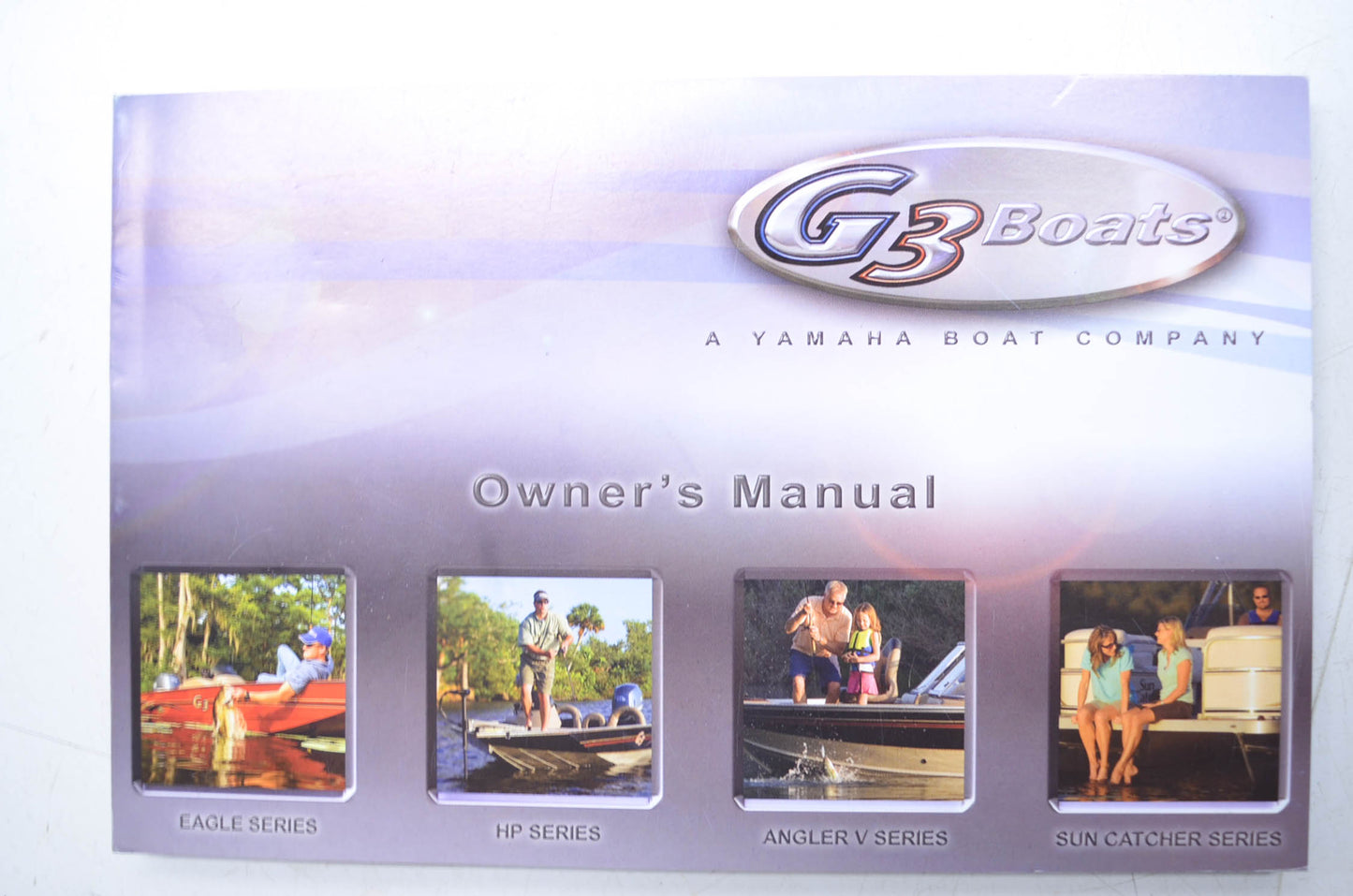 OEM Yamaha G3 Boats Owner's Manual Eagle/HP/Angler V/ Sun Catcher Serie