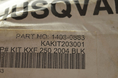 UFO 1403-0863 Black Body Panels & Fenders Kit NOS