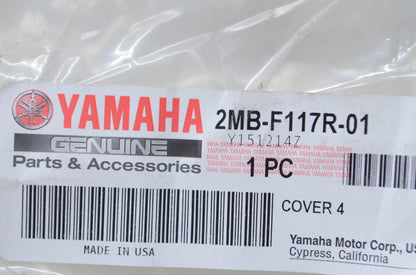 OEM Yamaha 2MB-F117R-01-00 Cover 4 NOS