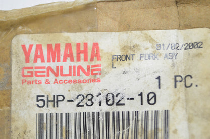 OEM Yamaha 5HP-23102-10-00 Left Hand Front Fork Assembly NOS