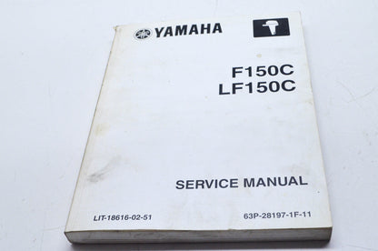 OEM Yamaha LIT-18616-02-51 F150C LF150C Service Manual