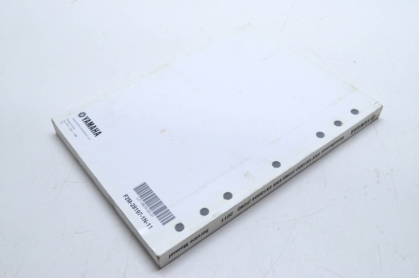 OEM Yamaha LIT-18616-03-31 Service Manual VXS VX1800/VXR VX180