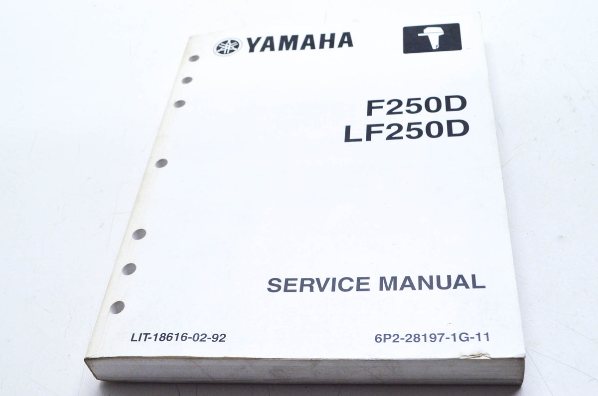OEM Yamaha LIT-18616-02-92 F250/LF250D Service Manual