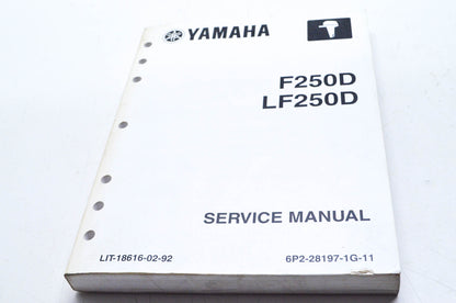 OEM Yamaha LIT-18616-02-92 F250/LF250D Service Manual