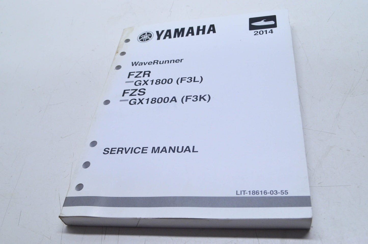 OEM Yamaha LIT-18616-03-55 Service Manual 14 FZS/FZR SVHO