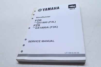 OEM Yamaha LIT-18616-03-55 Service Manual 14 FZS/FZR SVHO