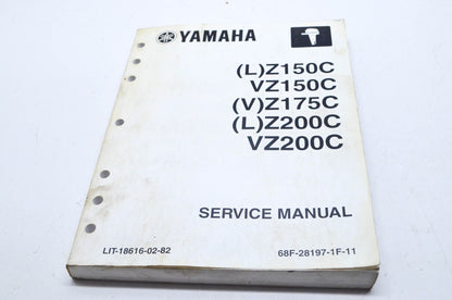 OEM Yamaha [L]Z150C/VZ150C/[V]Z175C/[L]Z200C/VZ200C Service Manual