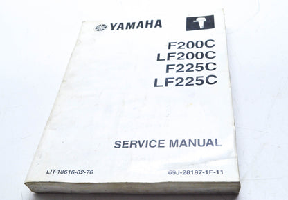 OEM Yamaha F200C/LF200C/F225C/LF225C Service Manual