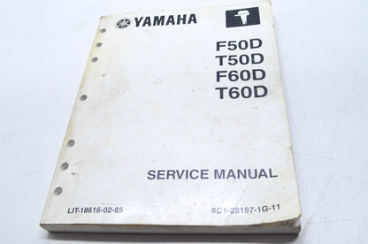 OEM Yamaha LIT-18616-02-85 F/T50D F/T60D Service Manual