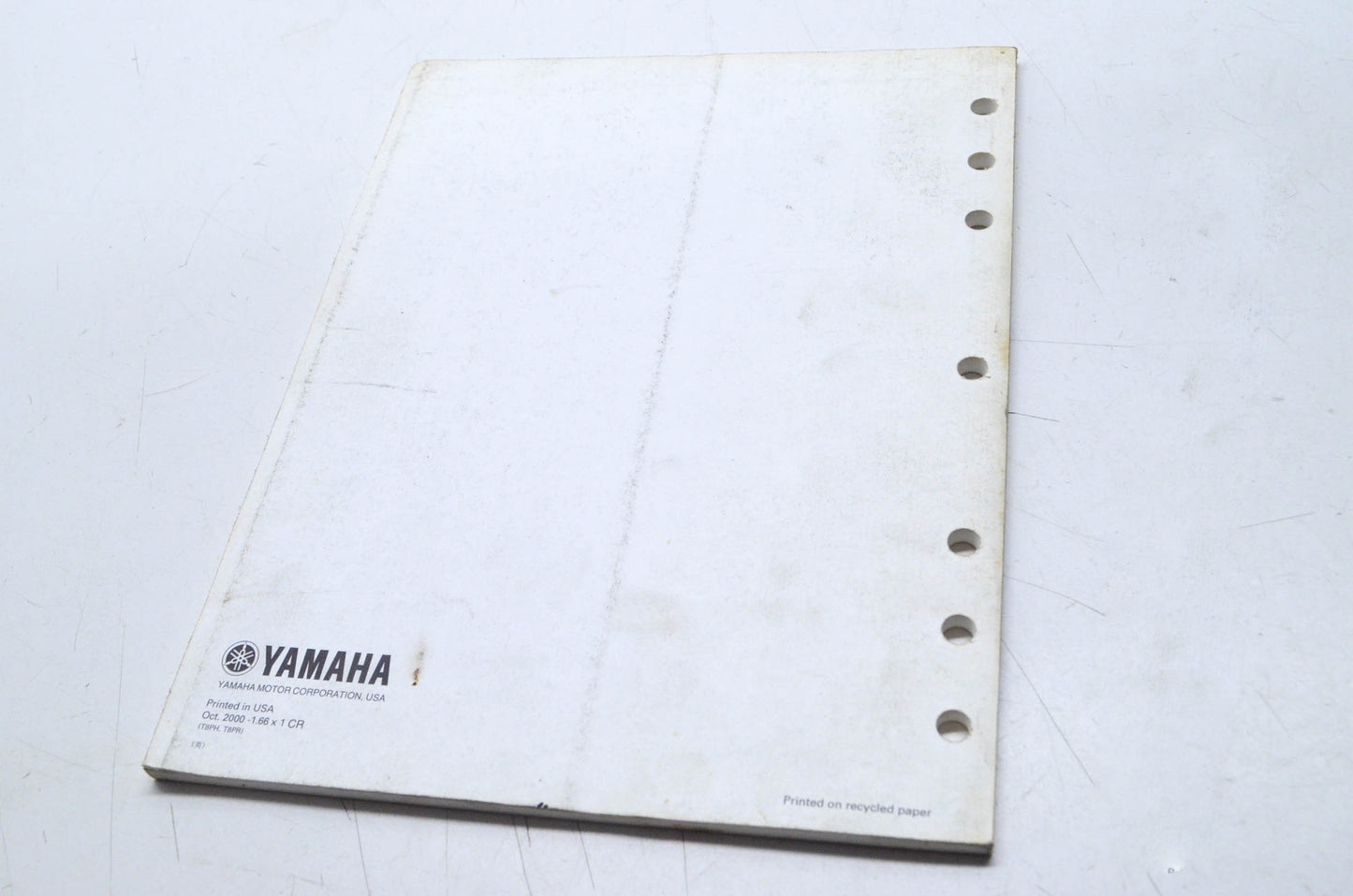 OEM Yamaha LIT-18616-02-31 Service Manual Supplement T8PHZ-C T8PRZ-C