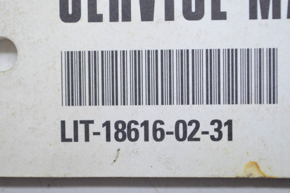 OEM Yamaha LIT-18616-02-31 Service Manual Supplement T8PHZ-C T8PRZ-C