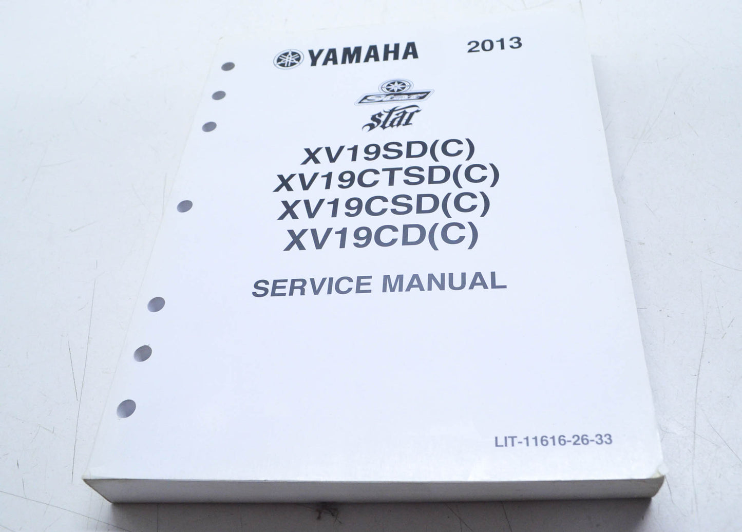 OEM Yamaha LIT-11616-26-33 XV19CD/CSD/SD/CTSD(C Service Manual