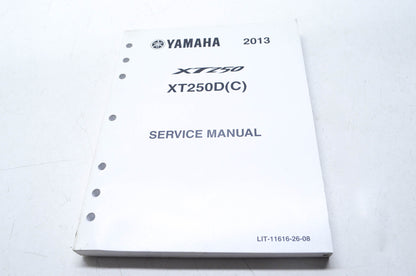 OEM Yamaha 2013 XT250D[C] Service Manual
