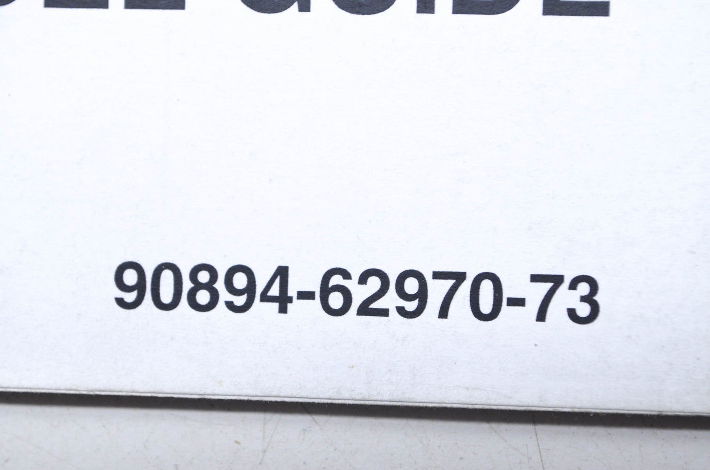 OEM Yamaha 90894-62970-73 2003 Marine Model Guide