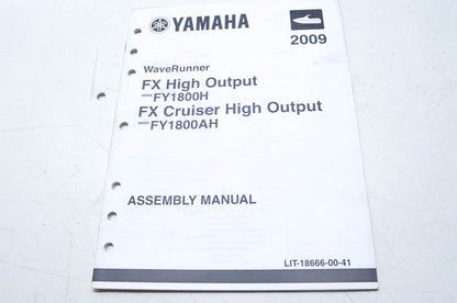 OEM Yamaha LIT-18666-00-41 FY1800H/AH Assembly Manual