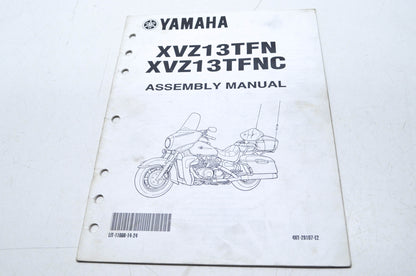 OEM Yamaha LIT-11666-14-24 XVZ13TFN(C) - S(C) Assembly Manual