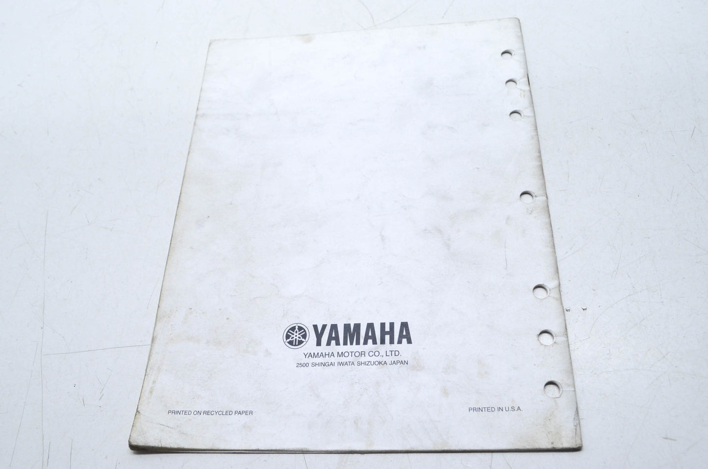 OEM Yamaha LIT-11666-14-24 XVZ13TFN(C) - S(C) Assembly Manual