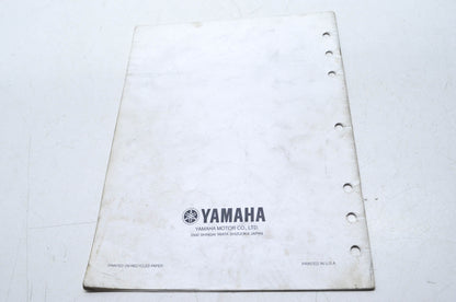 OEM Yamaha LIT-11666-14-24 XVZ13TFN(C) - S(C) Assembly Manual