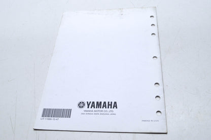 OEM Yamaha LIT-11666-15-47 Assembly Manual YZF-R1P/PC - R/RC