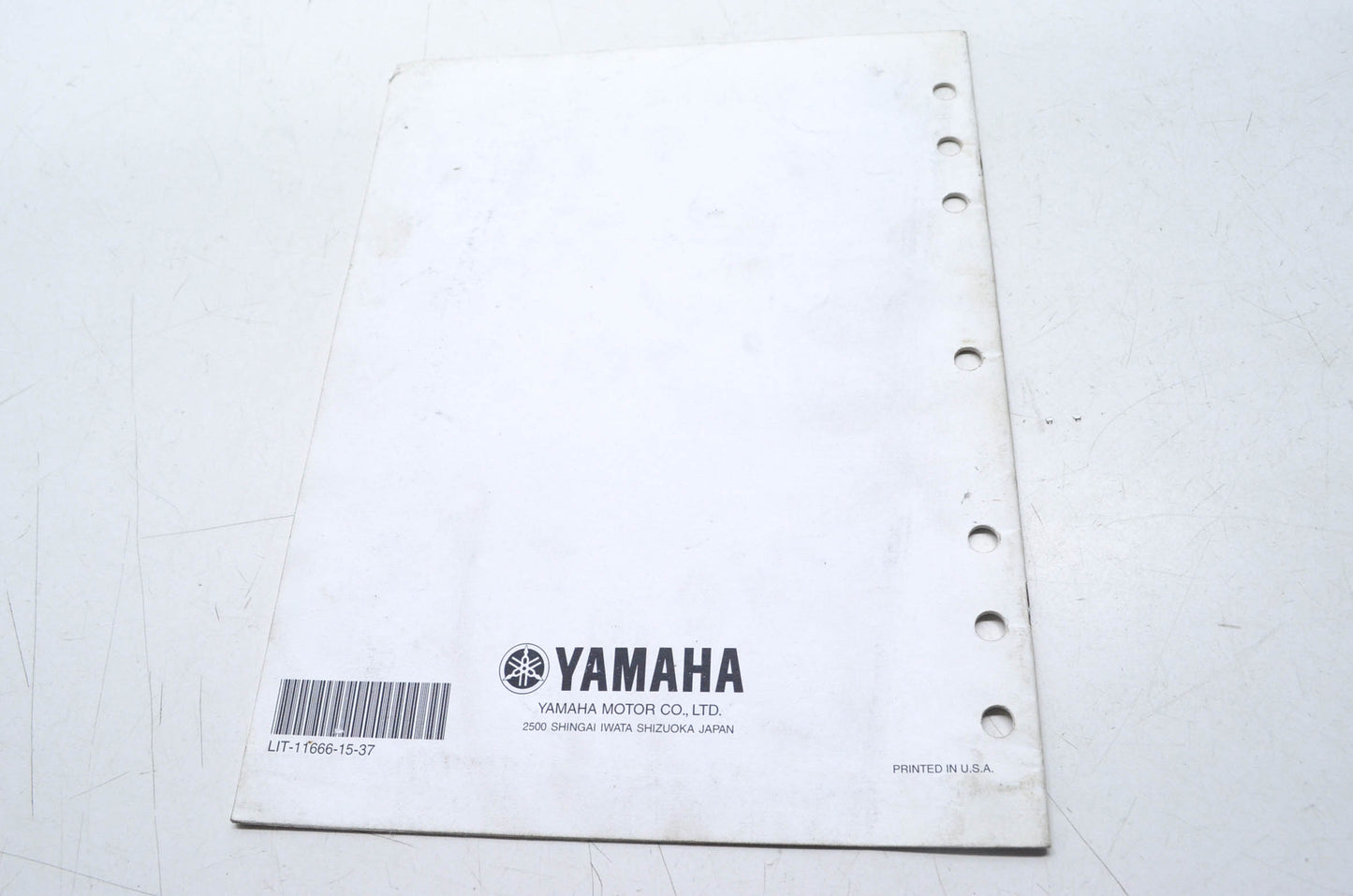 OEM Yamaha XV1700P XV1700PC Assembly Manual