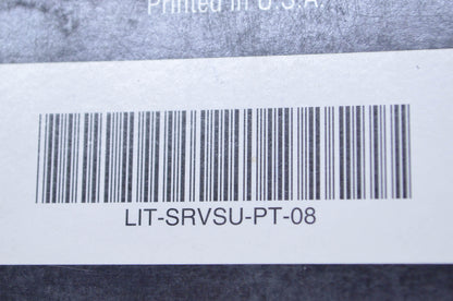 OEM Yamaha LIT-SRVSU-PT-08 University Service Support Guide