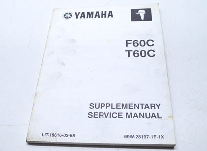 OEM Yamaha LIT-18616-02-68 F60C T60C Service Manual