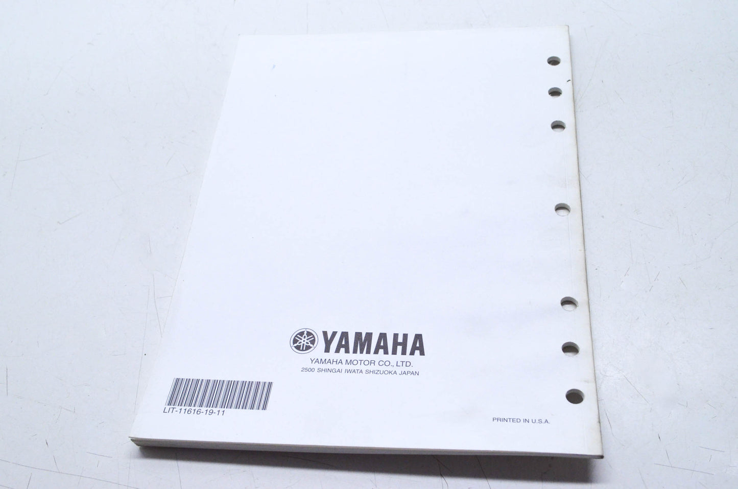OEM Yamaha LIT-11616-19-11 XVS65V/650SC Service Manual Supplement