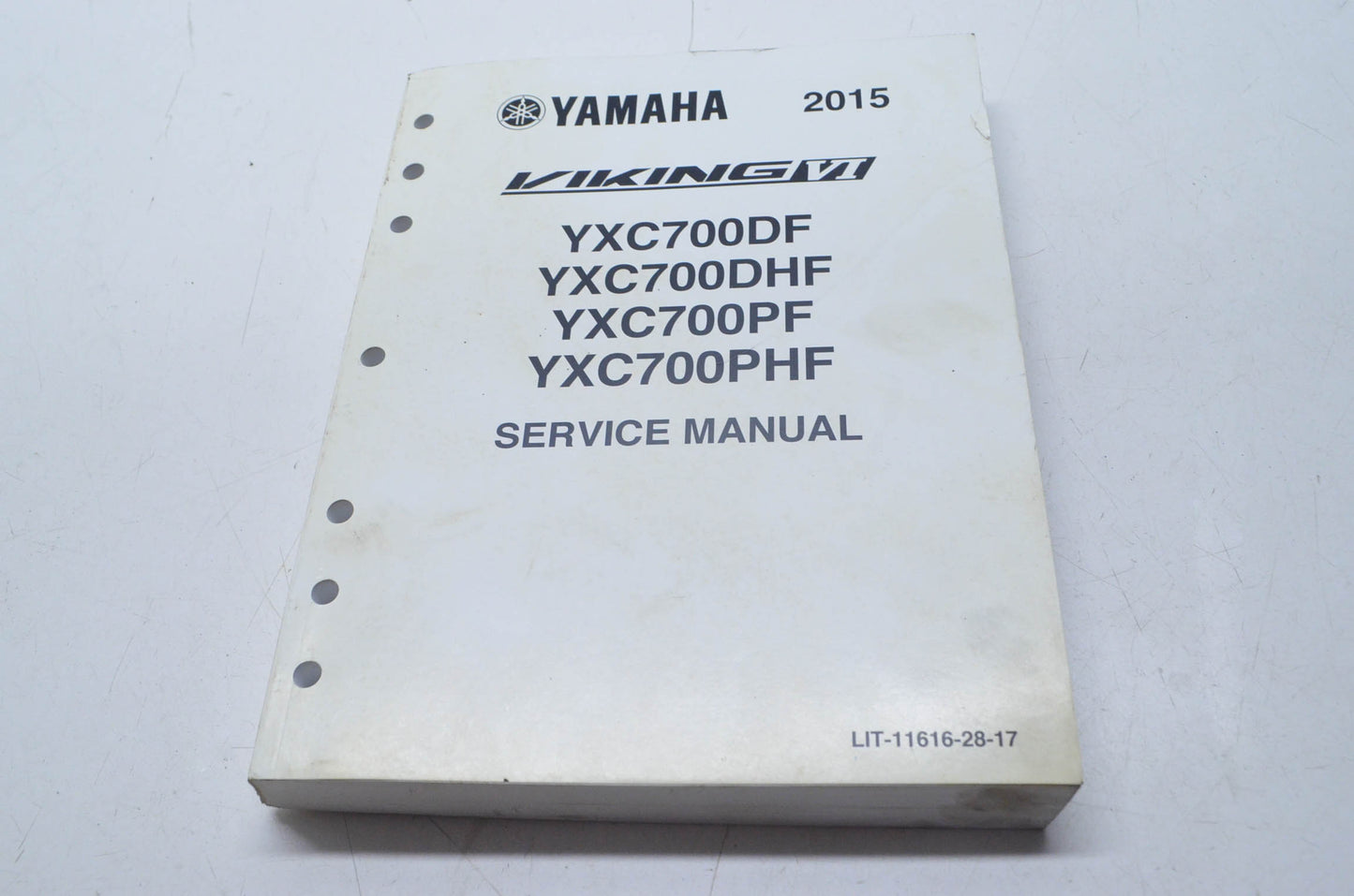 OEM Yamaha LIT-11616-28-17 Assembly Manual 2015 VIKING VI YXC70