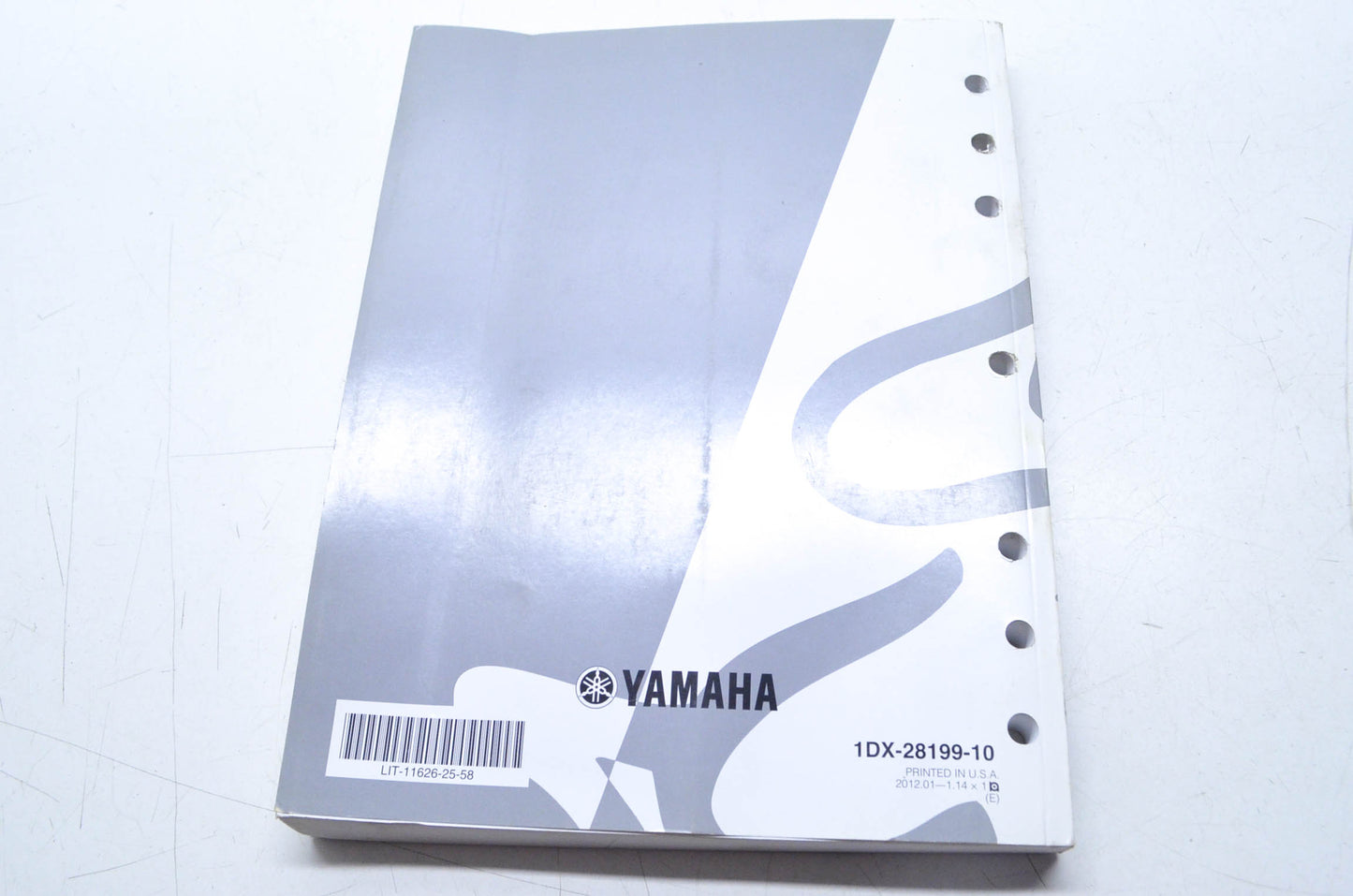 OEM Yamaha LIT-11626-25-58 WR450FB Owner's Service Manual