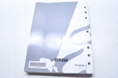 OEM Yamaha LIT-11626-25-58 WR450FB Owner's Service Manual