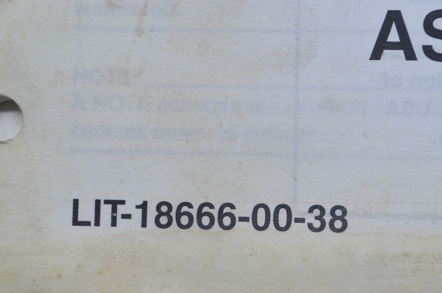 OEM Yamaha LIT-18666-00-38 FX/FX CRUISER/HIGH OUTPUT Assembly Manual