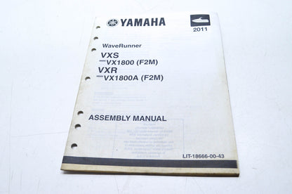 OEM Yamaha LIT-18666-00-43 Service Manual VXS VX1800 VXR VX180