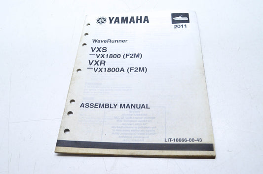OEM Yamaha LIT-18666-00-43 Service Manual VXS VX1800 VXR VX180