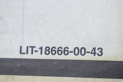 OEM Yamaha LIT-18666-00-43 Service Manual VXS VX1800 VXR VX180