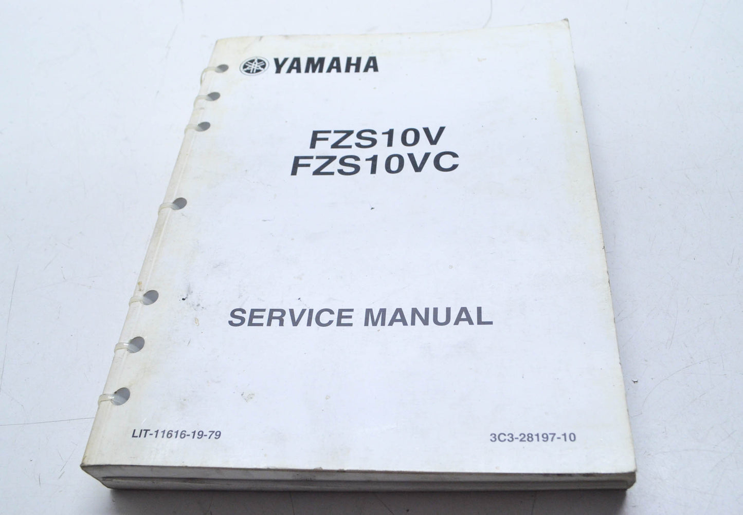 OEM Yamaha LIT-11616-19-79 FZS10V(C) Service Manual