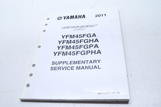 OEM Yamaha LIT-11616-24-39 YFM45FGA/FGHA/FGPA/F Service Manual