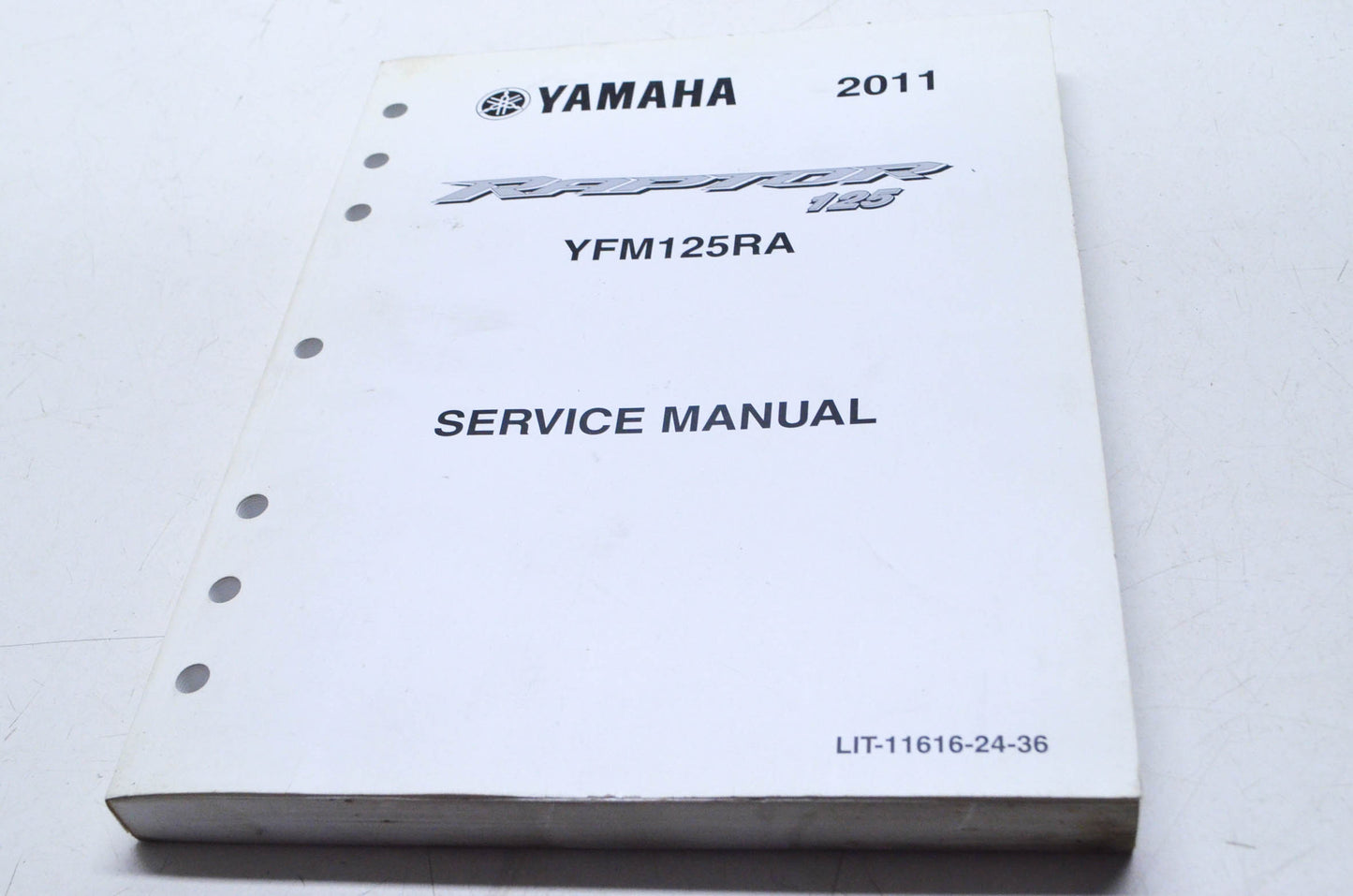 OEM Yamaha LIT-11616-24-36 YFM125RA RAPTOR 125 Service Manual