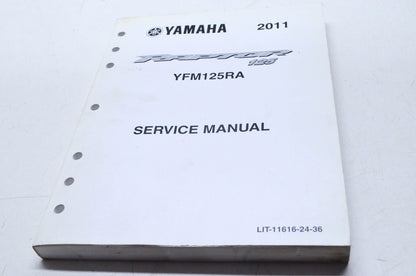 OEM Yamaha LIT-11616-24-36 YFM125RA RAPTOR 125 Service Manual