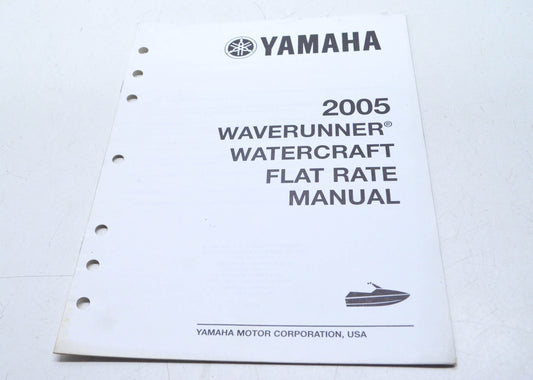 OEM Yamaha LIT-18750-WR-05 Service Manual 2005 Waverunner/WC F