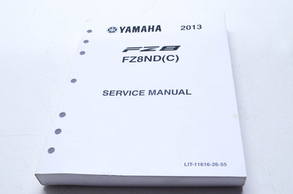 OEM Yamaha LIT-11616-26-55 FZ8ND(C) Service Manual NOS