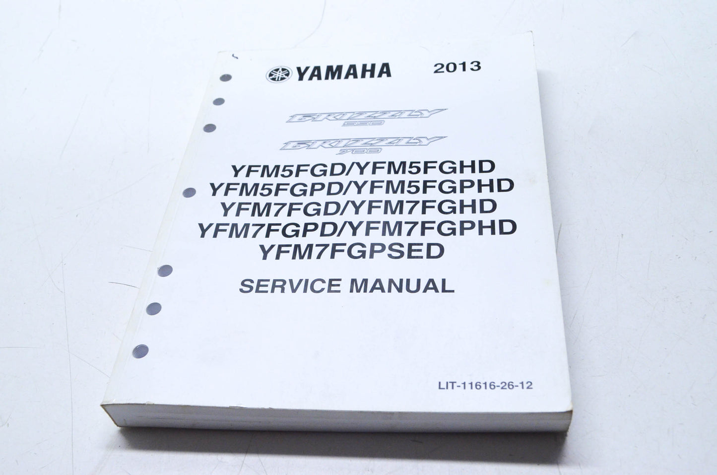 OEM Yamaha LIT-11616-26-12 YFM5/7FGD/HD/PD/PHD/ Serive Manual
