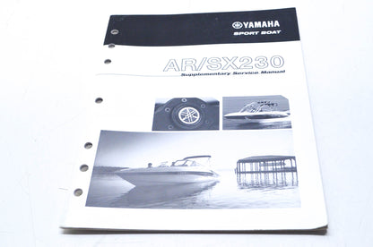 OEM Yamaha LIT-18616-02-84 Service Manual Supplement 2004 AR/SX230
