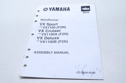 OEM Yamaha LIT-18666-00-42 Assembly Manual VX1100/A/B