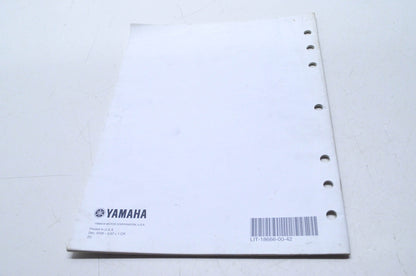 OEM Yamaha LIT-18666-00-42 Assembly Manual VX1100/A/B