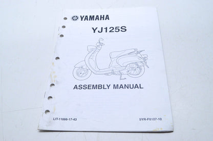 OEM Yamaha LIT-11666-17-43 YJ125S AssemblyU Manual