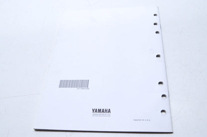 OEM Yamaha LIT-11666-10-52 YZ125/250J1 Assembly Manual