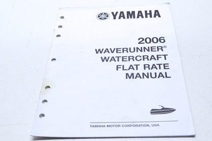OEM Yamaha LIT-18750-WR-06 Service Manual 2006 Waverunner/WC F