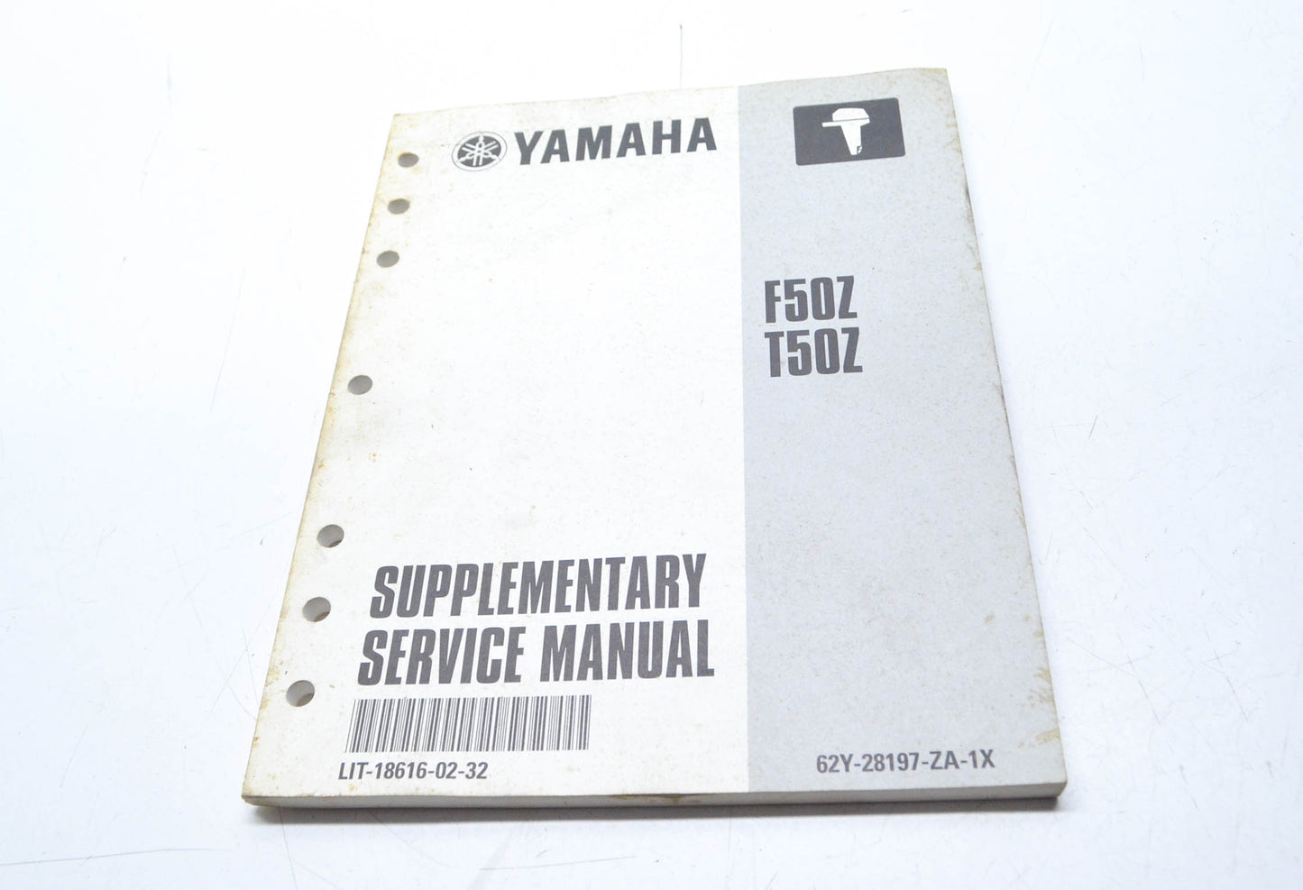 OEM Yamaha LIT-18616-02-32 F50Z-B/T50Z-B Service Manual Supplement