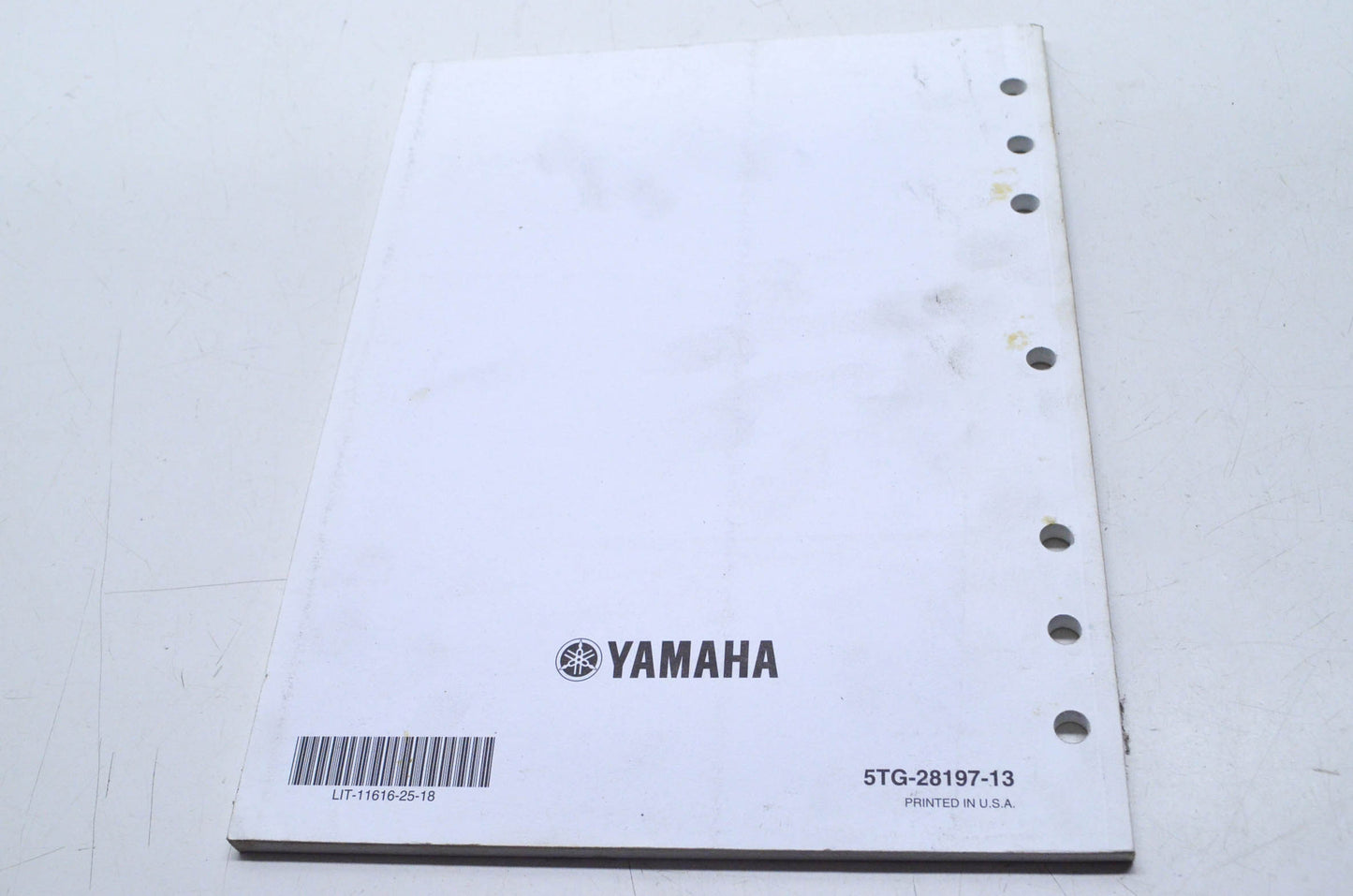 OEM Yamaha LIT-11616-25-18 YFZ45B YFZ450 2012 Service Manual