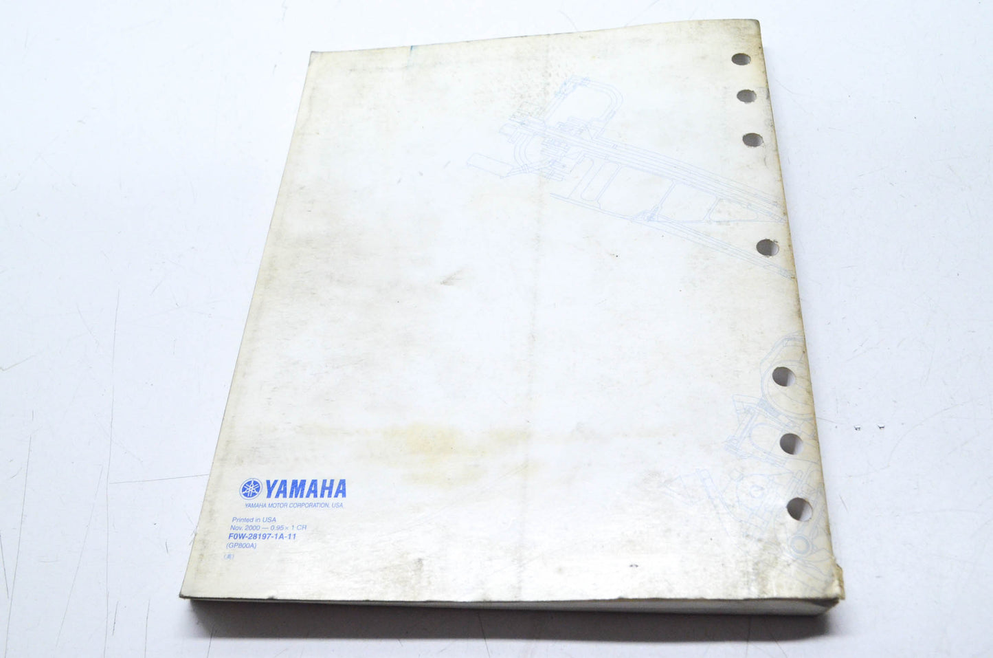 OEM Yamaha LIT-18616-02-26 GP800AZ-C GP800R Service Manual
